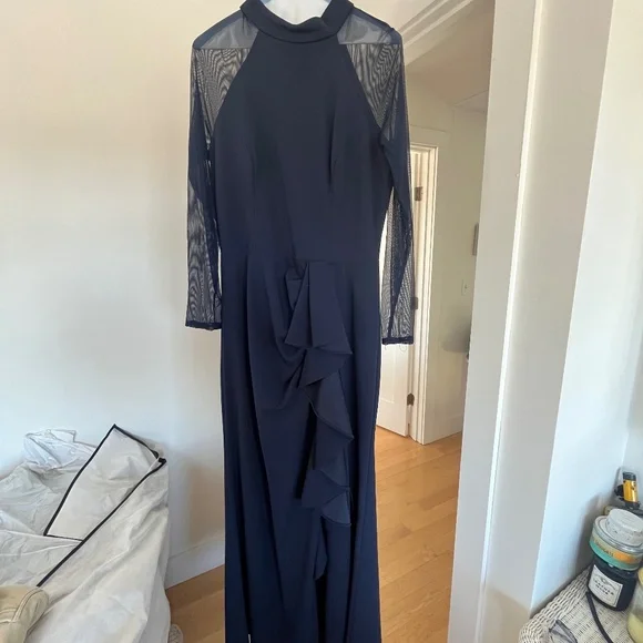 black long sleeve loose dress Blue Zone Planet main image 0